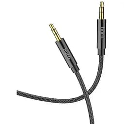 Кабель Hoco AUX audio cable UPA19 аудио шнур папа папа 1 м серый