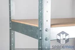 Стелаж металевий 80×40×40 оцинкований самозбірний SPACEMAX - мініатюра 6