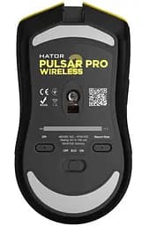 Бездротова миша HATOR Pulsar 2 PRO Wireless Yellow (HTM-532) Б/в - мініатюра 6