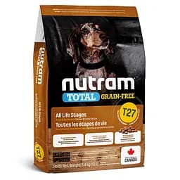 Сухий корм холістик Nutram Total GF Mini Turkey, Chiken&Duck 5.4 кг з куркою та качкою для дрібних порід