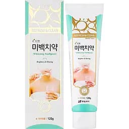 Зубная паста Hanil Refresh & Clean Dental Clean Whitening Toothpaste отбеливающая 120 г