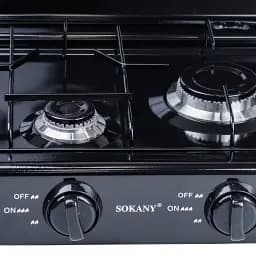 Газова плита настільна Sokany SK-07003 на 3 конфорки під балонний газ  - мініатюра 4