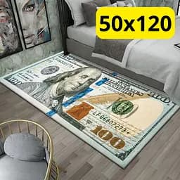 Стильний та зносостійкий килим для дому "100 доларів" 50х120 KT7001723