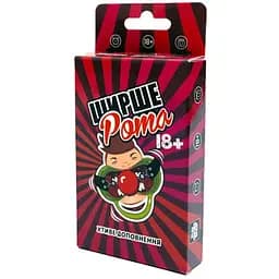 Настольная игра Fun Games Shop Ширерот: Похотливое дополнение к игре 18+ (Watch Ya' Mouth: NSFW Expansion) (укр.) (FGS60)