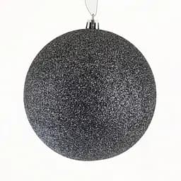 Шар Yes! Fun с глиттером 12 см серый графит (973235)