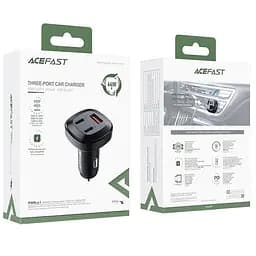 АЗП Acefast B3 PD66W+QC4.0 (1USB-A/2C) Black - мініатюра 5