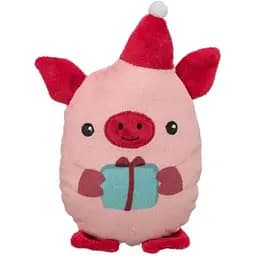 Игрушка для собак Trixie Рождественская свинка плюш 19 см