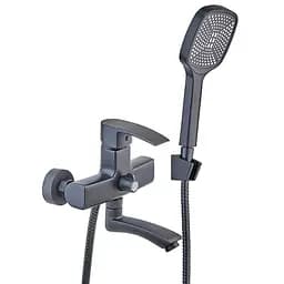 Змішувач для ванни Mixxus Magnum 009 MI6198 Чорний матовий