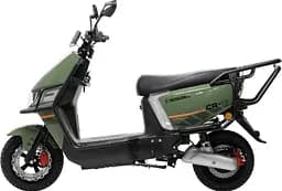 Електроскутер Двомісний Crosser CR13 (2000W, Графенова батарея 72V/24Ah) Зелений - мініатюра 4
