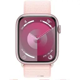 Смарт годинник Apple Watch Series 9 GPS 45mm Pink Aluminum Case w Light Pink S Loop (MR9J3) Рожевий - мініатюра 4
