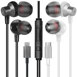 Наушники MAS CARNEY USB C TI3, цифровой чипсет, микрофон, пульт дистанционного управления, металлические наушники