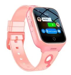 Розумний дитячий годинник-телефон Lemfo K11H з GPS трекером, SIM-картою, Wi-Fi, HD камерою, прослуховуванням та акумулятором 1000 мАг Рожевий - мініатюра 4