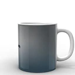 Кухоль GeekLand Вовченя, що біжить у тумані TW.02.030.270 330 мл білий