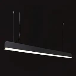 Світильник лінійний Brille 33-236  FLF-66 45W NW BK LED 1.2 м підвісний світлодіодний - мініатюра 3