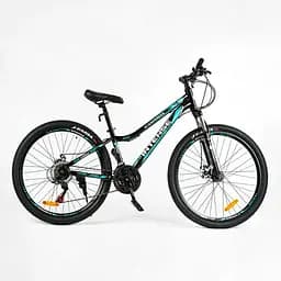 Велосипед спортивный Corso Intense NT-26469 26" стальная рама, Saiguan 21 скорость