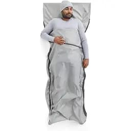 Вкладиш в спальник Sea To Summit Silk Blend Sleeping Bag Liner Mummy S (1033-STS ASL032051-191802) - мініатюра 4