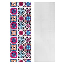 Самоклеюча плівка Sticker Wall SW-00000789 Винтажна бордова мозаїка 0,45х10м - мініатюра 3
