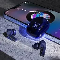 Навушники TWS Acefast T6 sapphire blue - мініатюра 8