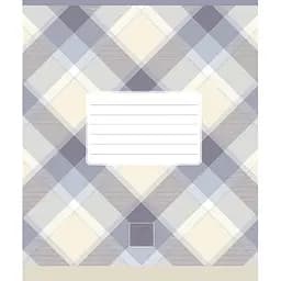 Зошит загальний Школярик Plaid pattern у клітинку 24 аркушів 25 шт. (024-3345K)