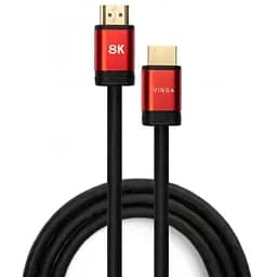 Кабель мультимедійний HDMI to HDMI 1.8m v2.1 8K Vinga (VCPHDMIMM211.8)