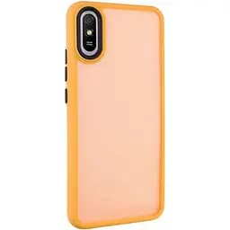 Чехол Epik TPU+PC Lyon Frosted для Xiaomi Redmi 9A Orange