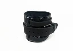 Манжета EasyFit F8 чорна для тяги на тренажері (шкіра) - мініатюра 4