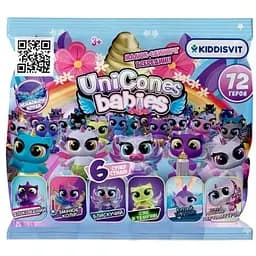 Колекційна фігурка-сюрприз Babies – Єдинорожик Unicones KIDDISVIT 1239-UA Різнокольоровий shop (8886457612391)