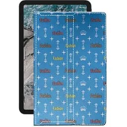 Чохол StatusCASE з екошкіри для планшету Nokia T20 Фешн блакитний