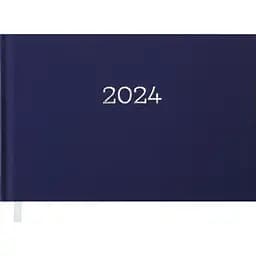 Еженедельник датирован Buromax Monochrome 2024  синий (BM.2804-02)
