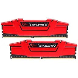 Модуль памяти G.Skill DDR4 16Gb (2x8) Ripjaws V 3600MHz Red (F4-3600C19D-16GVRB) Б/у