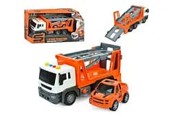 Машина инерционная Эвакуатор свет звук JS114