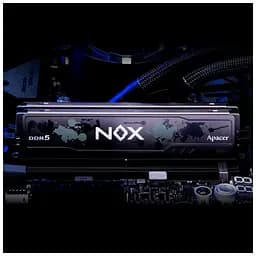 Модуль пам'яті для комп'ютера DDR5 32GB (2x16GB) 5600 MHz NOX Apacer (AH5U32G56C522MBAA-2) - мініатюра 5