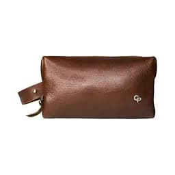 Чоловіча косметичка несесер шкіряна GRANDE PELLE 23х11х11 см acs0032159 - мініатюра 3