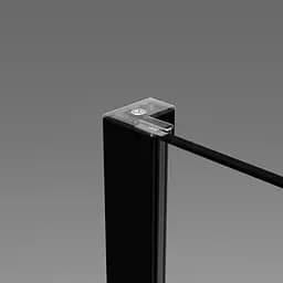 Душові двері Radaway Essenza New Black KDJ 90x200 скло прозоре, ліві (1385044-54-01L) - мініатюра 6