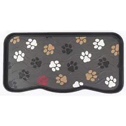Піддон для взуття з малюнком MultyHome Red Stamp Paw 38x75 см
