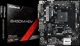 Материнська плата ASRock B450M-HDV Socket AM4 (B450M-HDV) Б/В