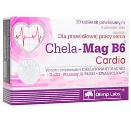 Витамины и минералы Olimp Chela-Mag B6 Cardio, 30 таблеток