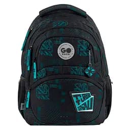 Рюкзак GoPack Education 175M-6 Future Чорно-блакитний (GO26-175M-6) - мініатюра 3