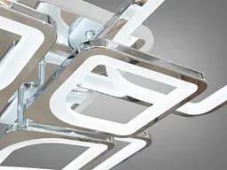 Кухонна люстра з пультом, диммером і LED підсвічуванням, 190W - мініатюра 4