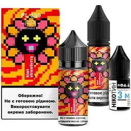Набор компонентов для самозамеса солевой жидкости для вейпа Flavorlab FL350 30 мл 0-50 мг Kiwi Strawberry Киви Клубника (15398)