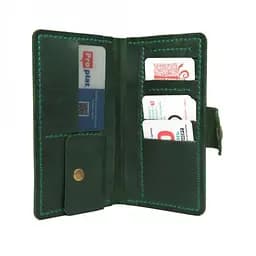 Чоловічий шкіряний портмоне Gofin 18х10 см acs0011972 - мініатюра 4