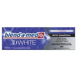Зубна паста Blend-a-med 3D White Деревне вугілля 75 мл - мініатюра 2