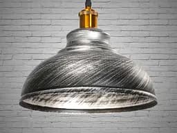 Світильник підвісний Diasha 6858-300-BK-SV Loft 111 см, E27, 40W, металевий, стильний дизайн - мініатюра 2