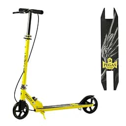 Самокат Skyper Pegas 68-89х54.5 см Жовто-чорний 000283563 - мініатюра 2