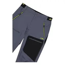 Штани CMP Men's Hiking Pants in Ripstop Fabric with Side Pockets L Titanium (1097-32T2897-U911 50) - мініатюра 4
