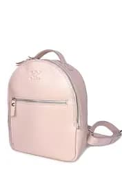 Кожаный рюкзак Groove S пудровый
