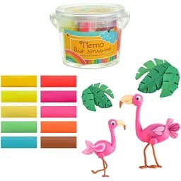 Іграшковий набір для творчості тісто для ліплення 10 пакетів PL-0607-020 Різнокольоровий