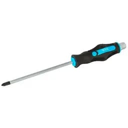 Отвертка ударная крестообразная крестовая Mastertool РН2 x 150мм HEX 49-6215