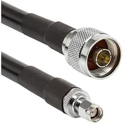 Кабель LMR-400, 0.5м, N-male к RP-SMA-male
