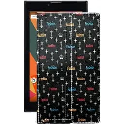 Чохол StatusCASE з екошкіри для планшету Bravis NB76 Фешн чорний